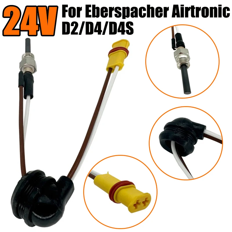 

24V Car Diesel Parking Heater Glow Plug 88-98W 252070011100 For Eberspacher Airtronic D2 D4 D4S Repair Parts Heater Accessories