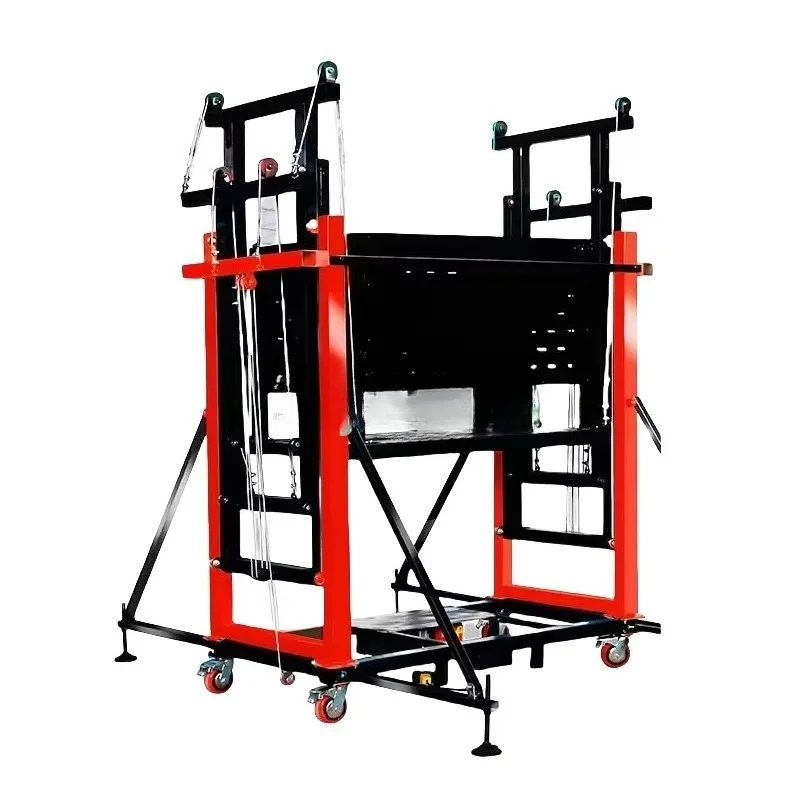 Commission Modern Design Electric Scaffolding Lift Hydraulic Telescopic Folding Platform 3m  6m  12m  Architectural Spray Ladder