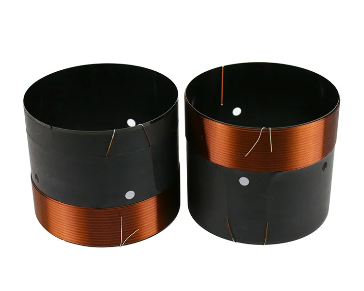 Woofer Speaker Bass Voice Coil 63.5mm 64mm 65.5mm 8ohm Black Aluminum Round Copper wire For 10-15 inch Speaker Diy On Sale 2pcs