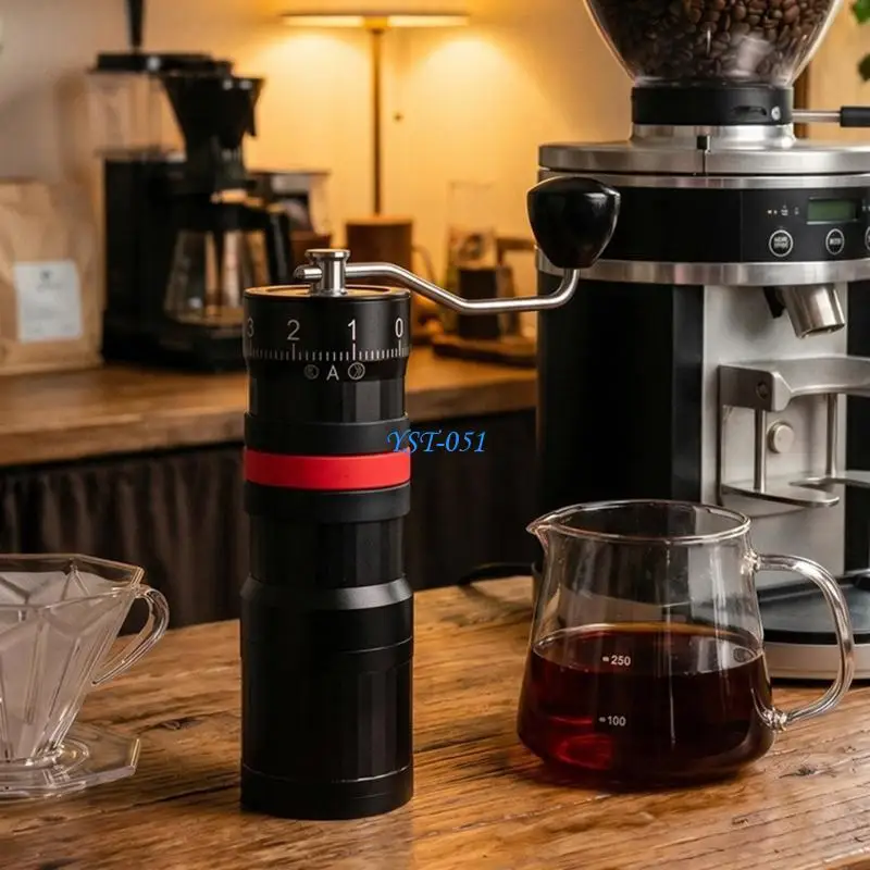 E15A Small Manual Coffee Mill for Desk-Side Use, Road Travel and Camp Use