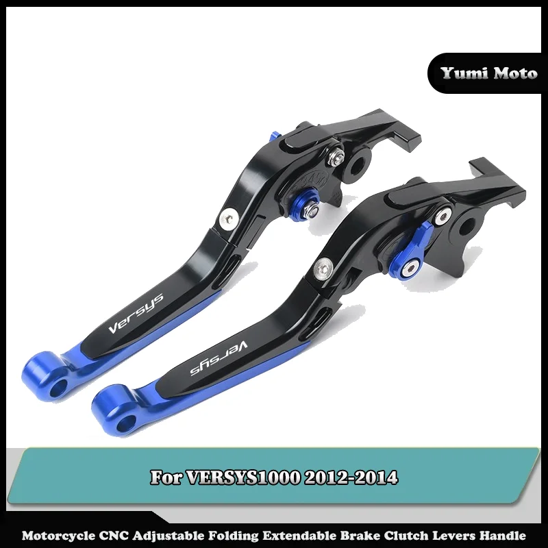 

Motorcycle Folding Adjustable Brake Clutch Levers Handlebar For KAWASAKI VERSYS1000 2012-2014