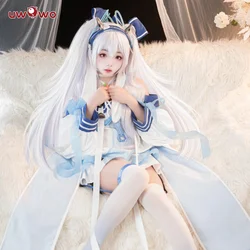 IN STOCK UWOWO Game AzuRr Lanee USS Laffey II Bunny Cosplay Costume Dress Female Party Clothing Uniform Outfits