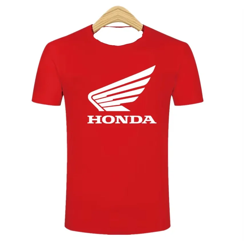 

Men's and Women's Honda Motorcycle Men's T-shirt Racing Style Casual Wear Summer High-quality T-shirt