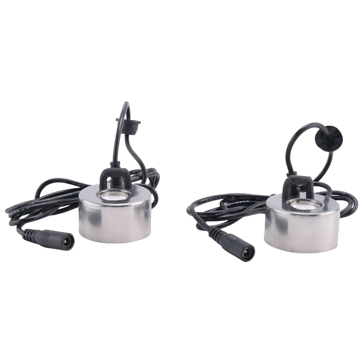 A02V-2Pcs mit Stecker 45Mm Luftbefeuchter Ultraschall Nebel Maker Industrielle Inkubator 24V Vernebler Zerstäuber Kopf Fogger EU Stecker