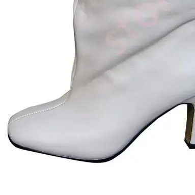 2026 New Women Solid Knee High Boots Round Toe Block Heel Slip‑On Smooth Upper Elegant Daily Commuter Formal Dress Long Boots