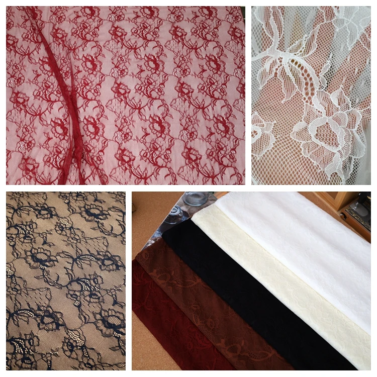 يمكن أن تكون إكسسوارات قماش الدانتيل المرنة الجديدة فساتين DIY، فساتين شيونغسام، فساتين الزفاف، أغطية الرأس، ستائر زخرفية مقسمة #1