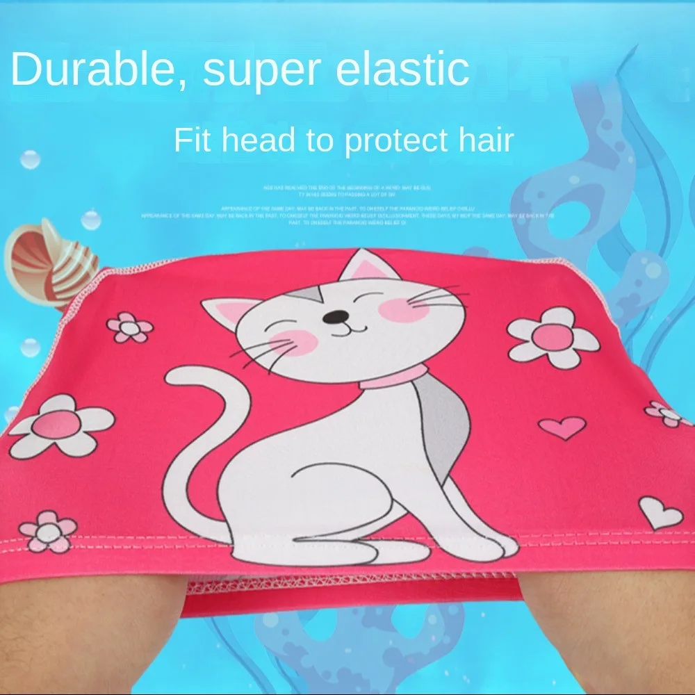 Cuffia da nuoto per bambini simpatico cartone animato carino Cuffia da nuoto per bambini impermeabile modello confortevole protezione per le orecchie del bambino Cuffia da nuoto Calico