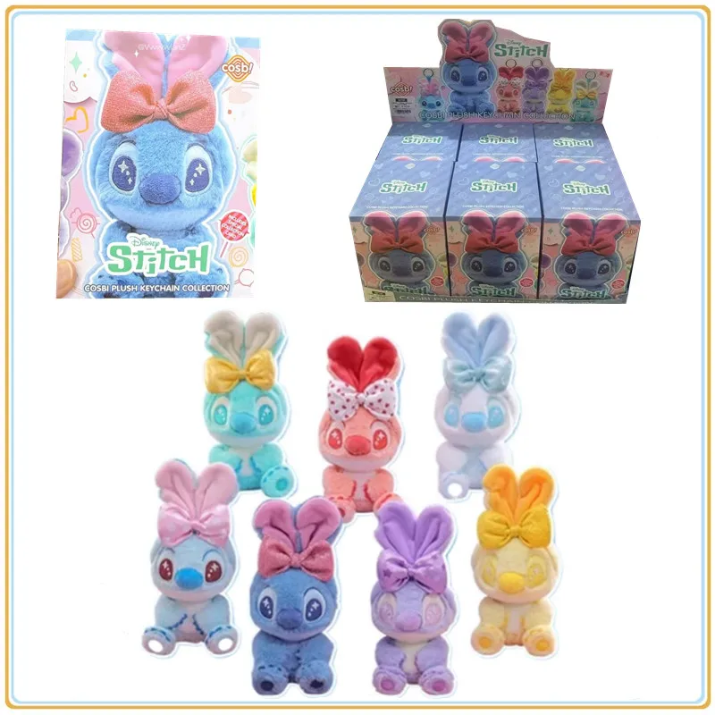 

Disney Stitch Candy Stitch Series слепая коробка аниме фигурка стежка брелок рюкзак кулон Коллекционные индивидуальные подарки на день рождения