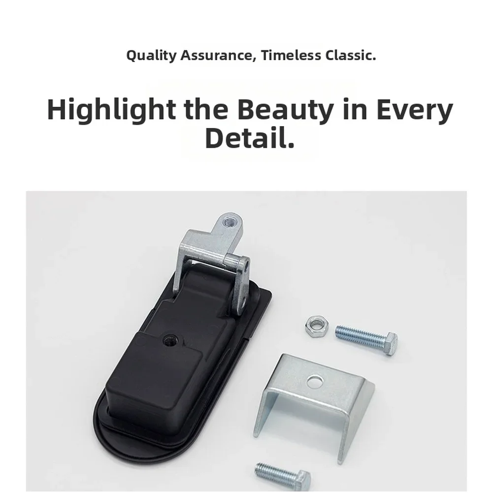 Zinc Alloy Push Button Lock for Doors on For Car Toolbox Cabinet Mailbox Drawer Filing Cabinet with 1mm-5mm Panel Compatibility