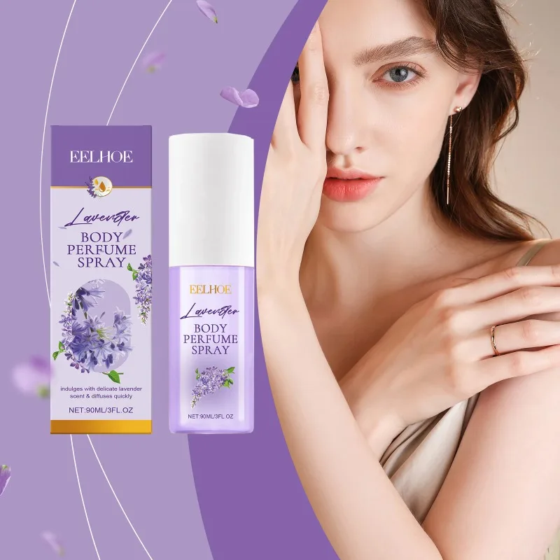 Eelhoe Spray Aromaterapico Per Il Corpo Alla Lavanda, Fragranza Leggera E Duratura, Piacevole Profumo Floreale Fresco-image