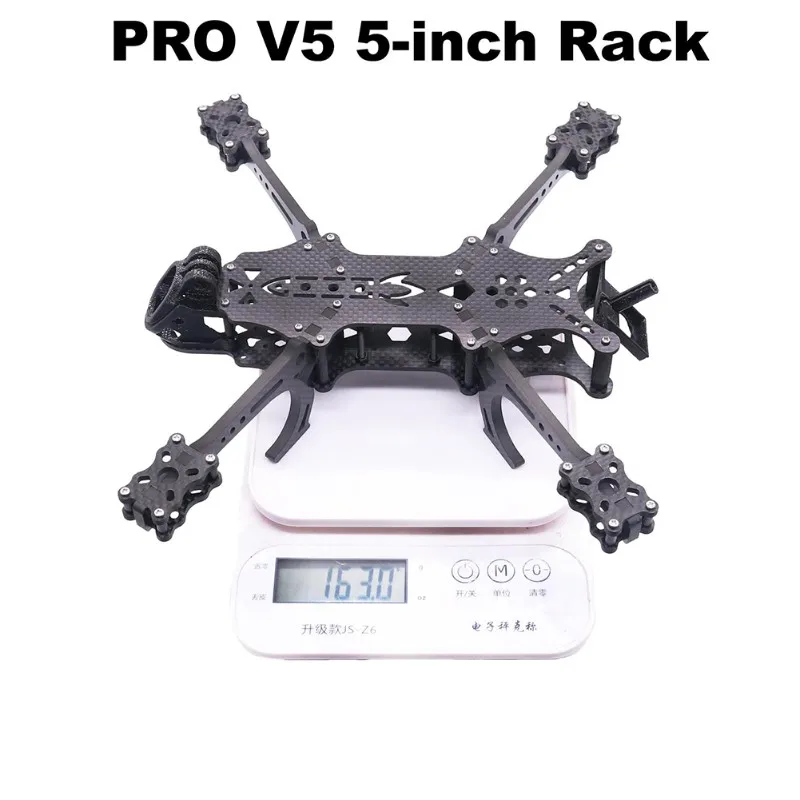 

【BRAND NEW】PRO V5 5-Inch FPV Drone Frame Kit Carbon Fiber Racing Quadcopter Performance Upgrade Package