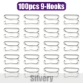 Hooks Silvery