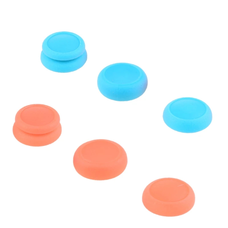 6 Pack Thumb Grip Caps Protective Cover Soft Silicone Joystick for Case Fit For Lite Controller Thumbstick for Ca Dropsale