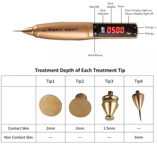 Newest Beauty 2 IN 1 Ozone Plasma Pen Fibrillation Eye Lift Skin Rejuvenation Face Beauty Equipment