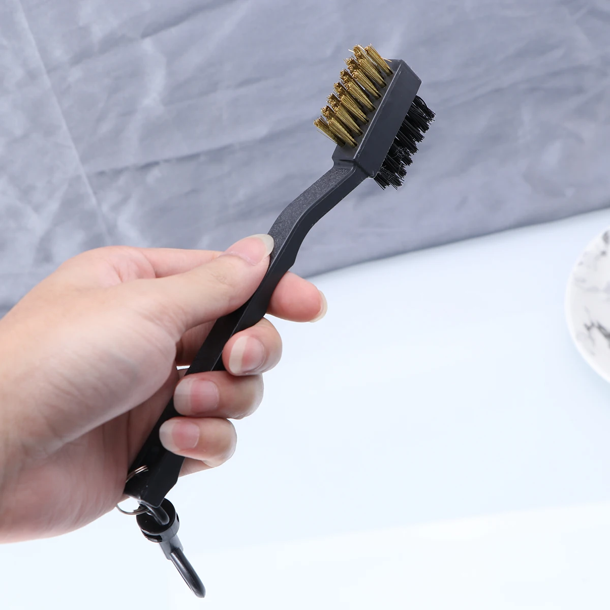 

5 PCS Golf Club Cleaning Brush Groove Cleaner Multifunction Dual Sided Accessories Masonry
