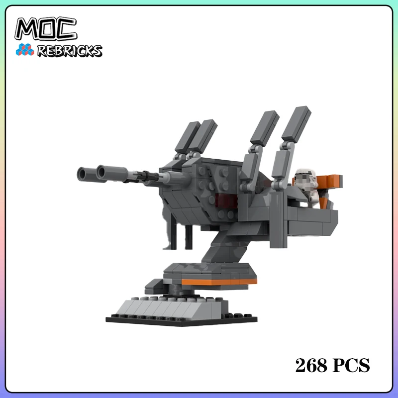 

Space War Particle Beam Cannon MOC Building Block DIY Assemble Show Model Sets Children Christmas Toys Gifts