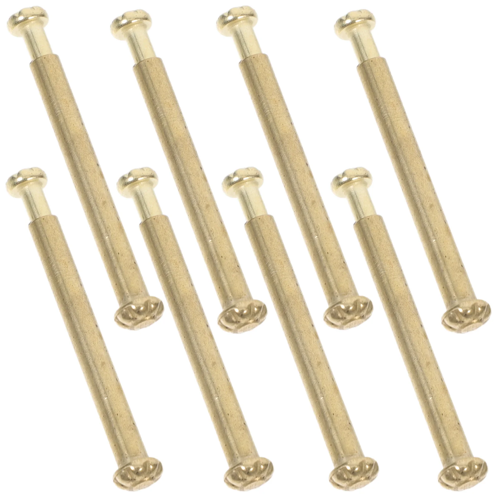 

8pcs Nail Accessories Metal Rivets Folding Fan Repair Replacement Parts Sturdy Stainless Steel Pin Shaft Hardware Customizable