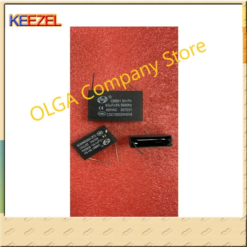 

CBB61 pin 1UF / 1.2 / 1.5 / 2/3/4/5 / 6UF 450V air conditioner fan start capacitor pin 10PCS -1lot