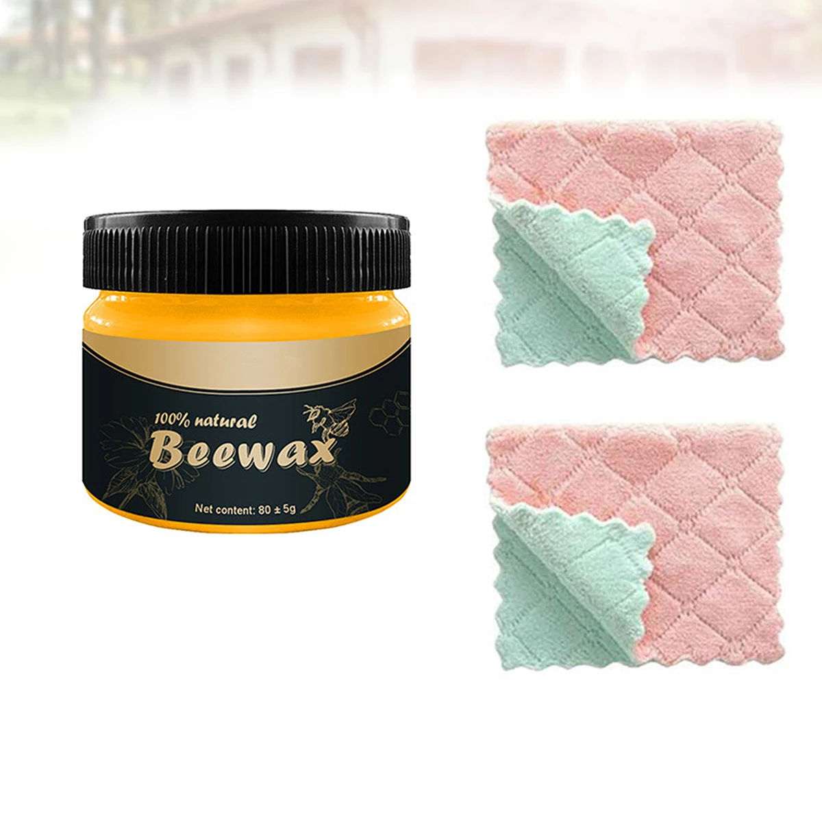 

Beeswax niture Care for Jewelry Natural Polishing Wood Maintenance Clean Use Seasoning Sutures