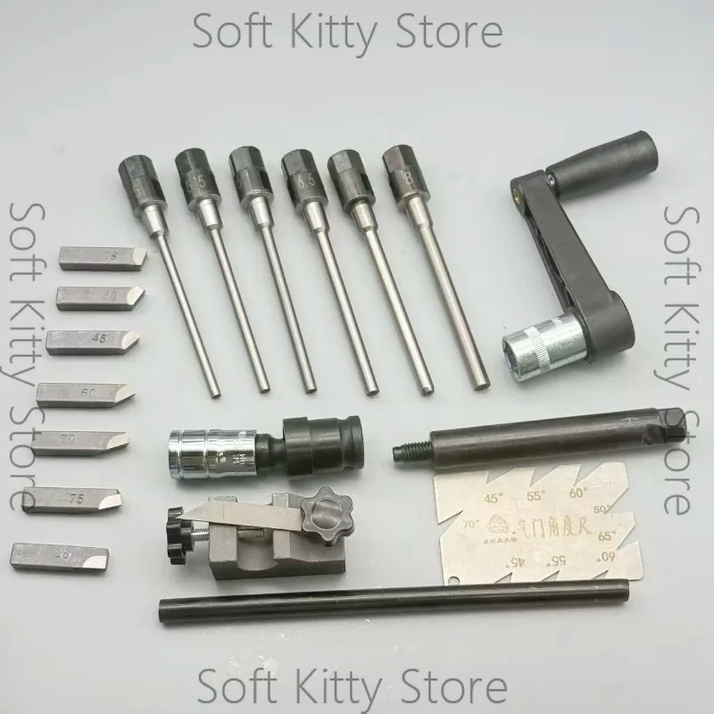 22-43mm Valve Seat Single-Sided Cutting Tool, Universal Boring Tool for Automobiles and Motorcycles, Grinding Wheel Valve Repair