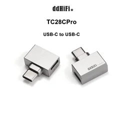 DD ddHiFi TC28CPro USB-C - USB-C OTG 및 Android 휴대폰, iPad, PC용 전원 어댑터, 충전 중 음악 감상 가능