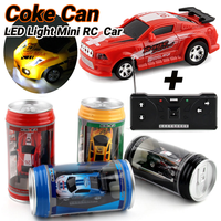 Plastic Remote Control Racing Vehicle Battery Operated Mini RC Car LED Lights RC Racing Drift Car with Roadblocks Christmas Gift