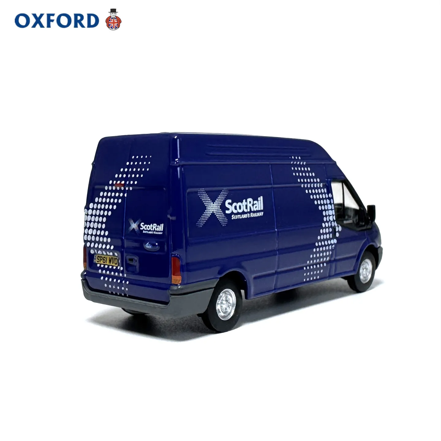 Diecast OXFORD 1/76 Scale Transit 2006 High-roof Bread Alloy Car Model view 4