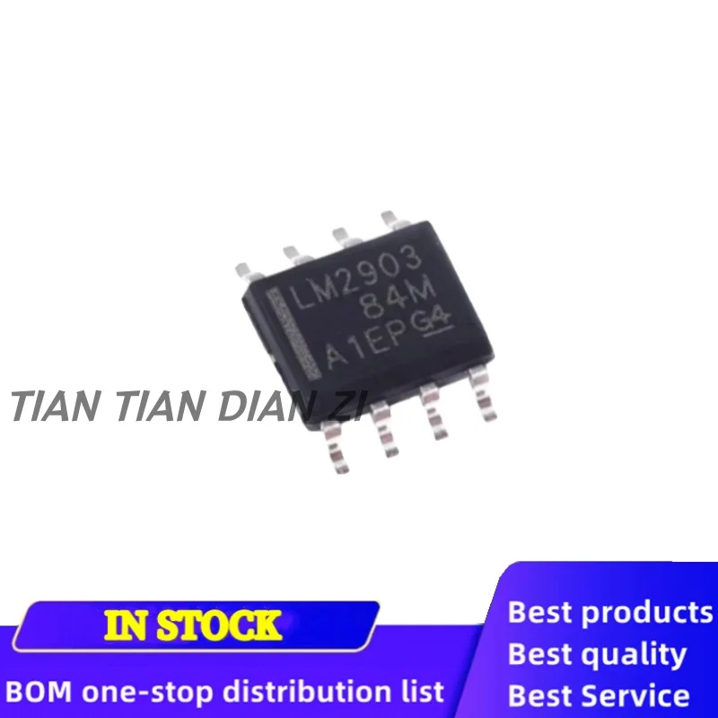 10pcs/lot LM2903DR LM2903 LM2903DR2G SOP-8 ic chips in stock