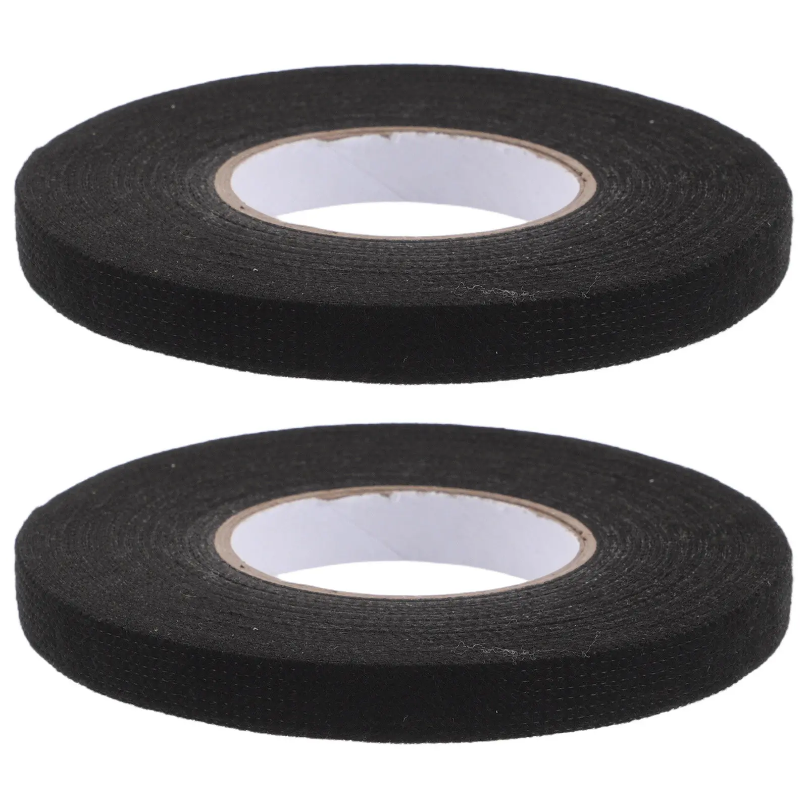 2Pcs 9mmx15m Grip Tape High Temperature Insulating Tape for Wire Harness Protection Car Motorcycle Electronics