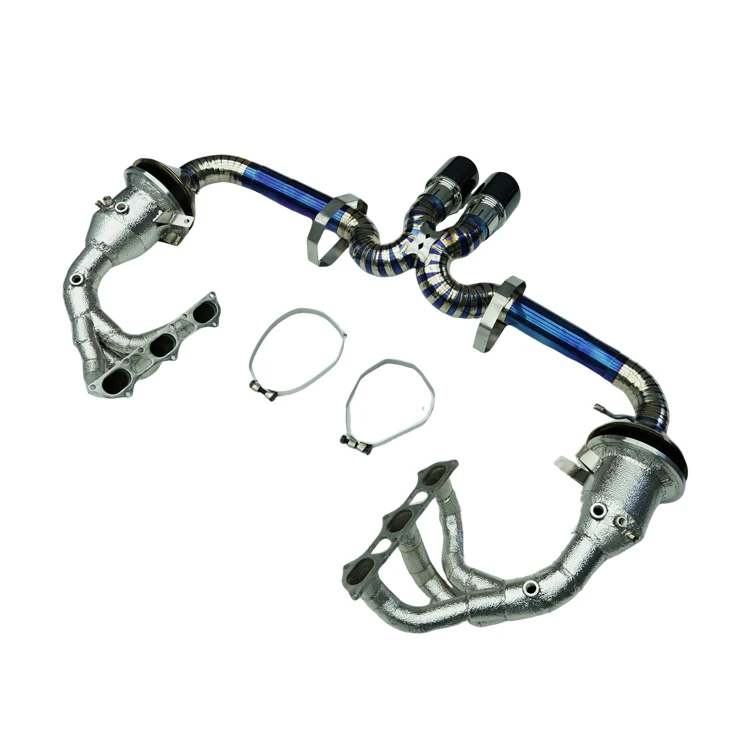 2025 New Arrival Titanium Alloy Racing Exhaust Valve Tuning Exhausted Systems for 992 GT3 2022 Model