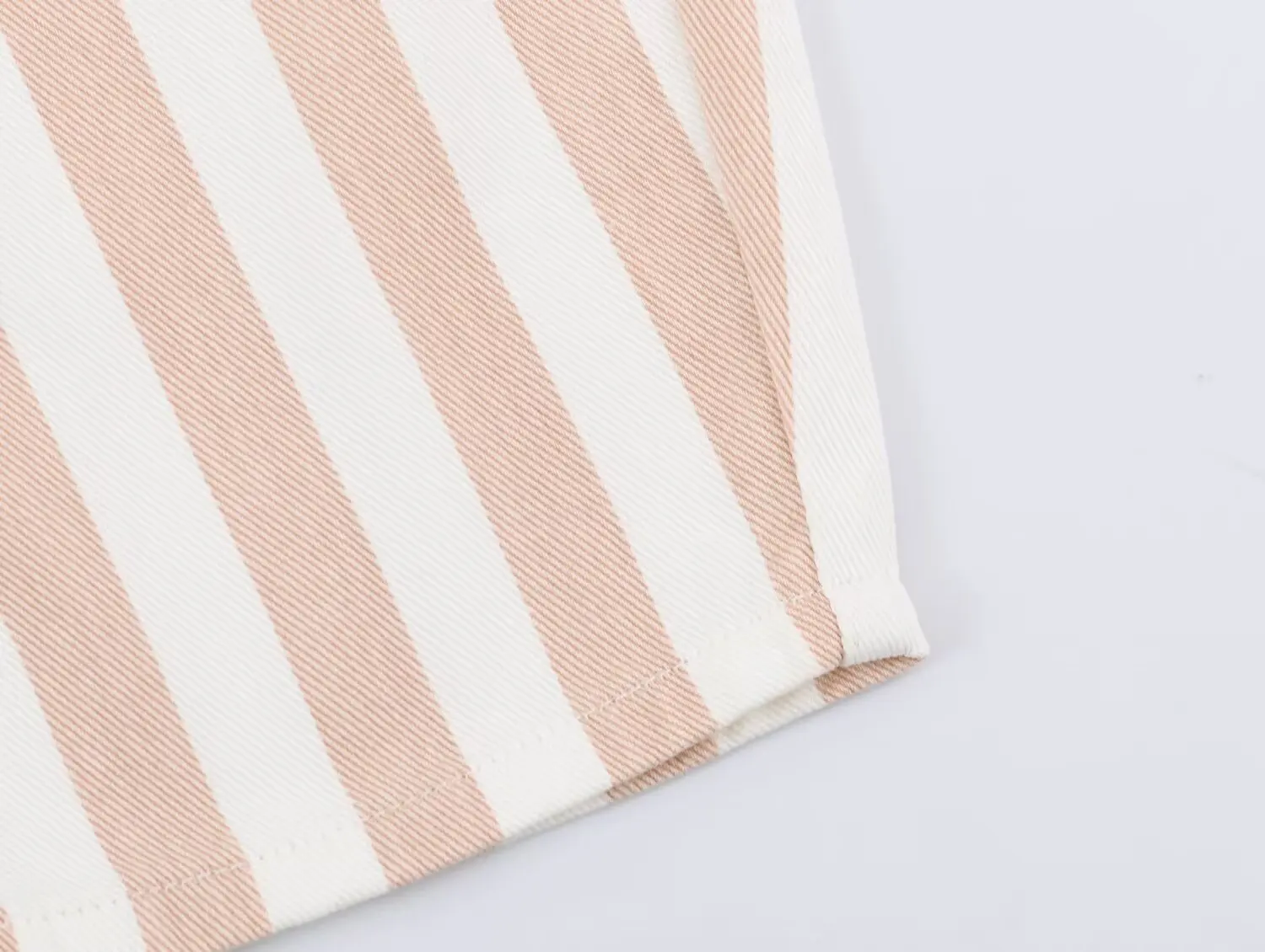 KONDALA Damen Trendige Lässige Gestreifte Jeanshose 2026 Sommer Frühherbst Mode Elegante Schicke Hose Pendler-Damenhose mit Taschen – Detail 12
