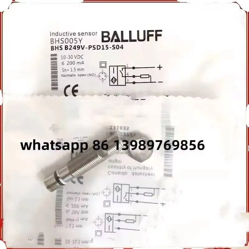 

BALLUFF BHS005Y BHS B249V-PSD15-S04 High pressure resistant sensor
