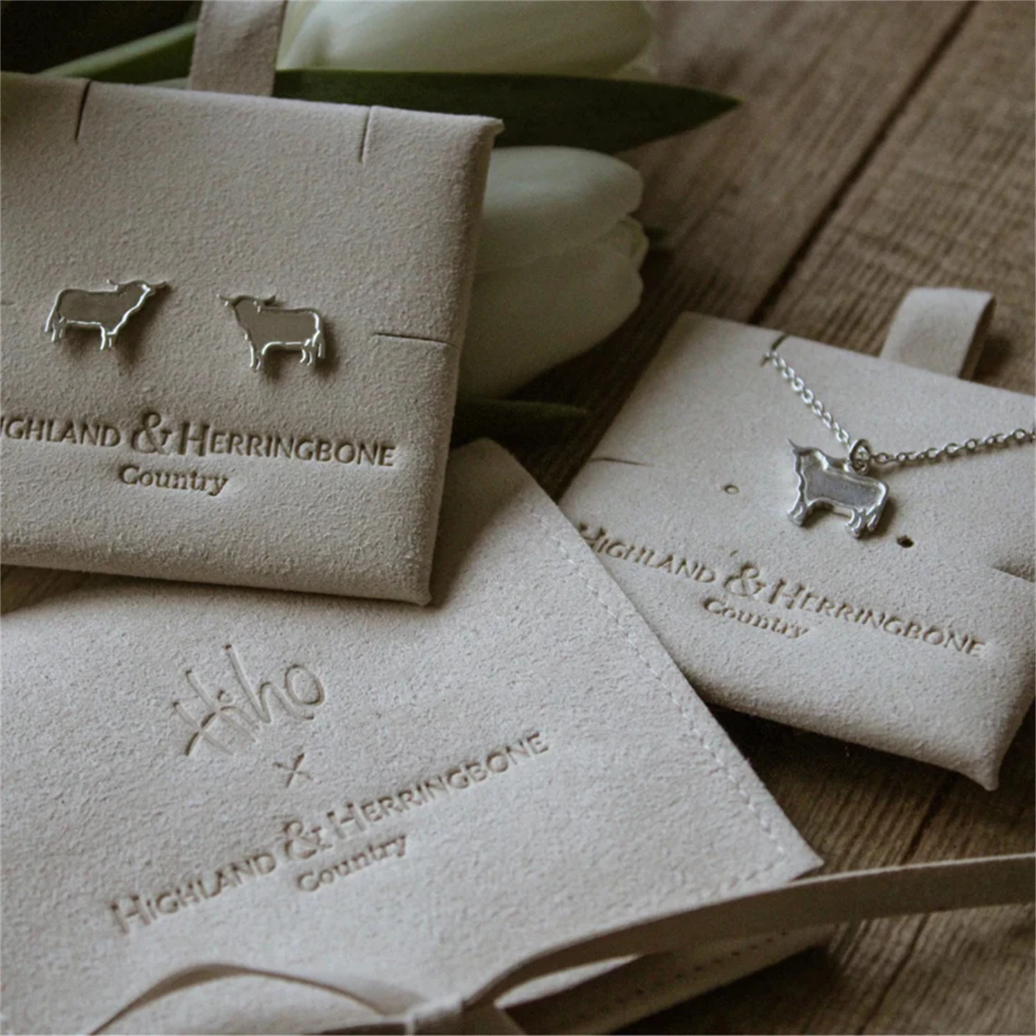 

50 set custom jewelry package pouch bag with insert card Logo printed small earrings necklace packaging bags with button wholesa