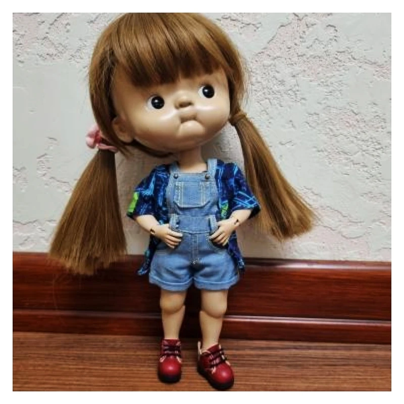 Original Neue Puppe Stiefel für Blythe Azon Puppe Spielzeug, 1/8 Mini Schöne Leder Punkte Gym Schuhe für BJD Puppen Boot Schuhe Zubehör