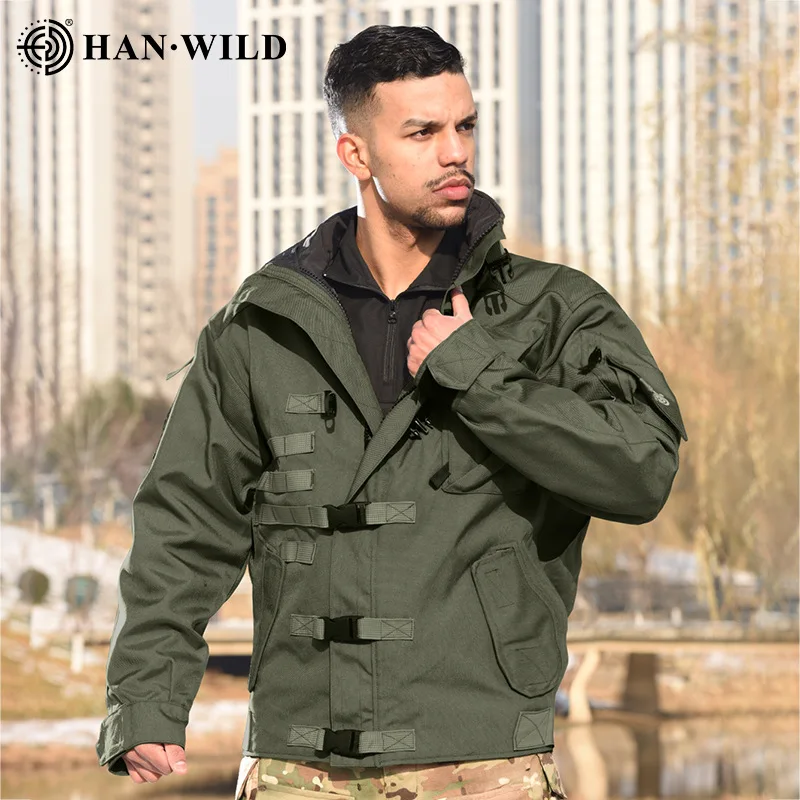 

Hiking Jacket For Man 2024 New Tactical Waterproof Windproof Anti-Scratch Durable Motorcycle Outerwear Camping Climbing High