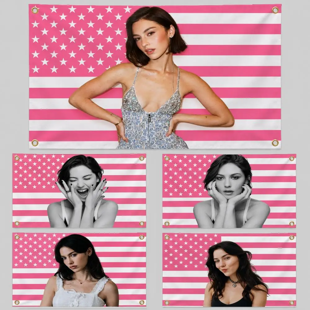 Singer Gracie Abrams The Secret Of Us Flags Wall Hanging Background Flag Wall Decor Banners for Outdoor Bedroom Dorm Room Decor