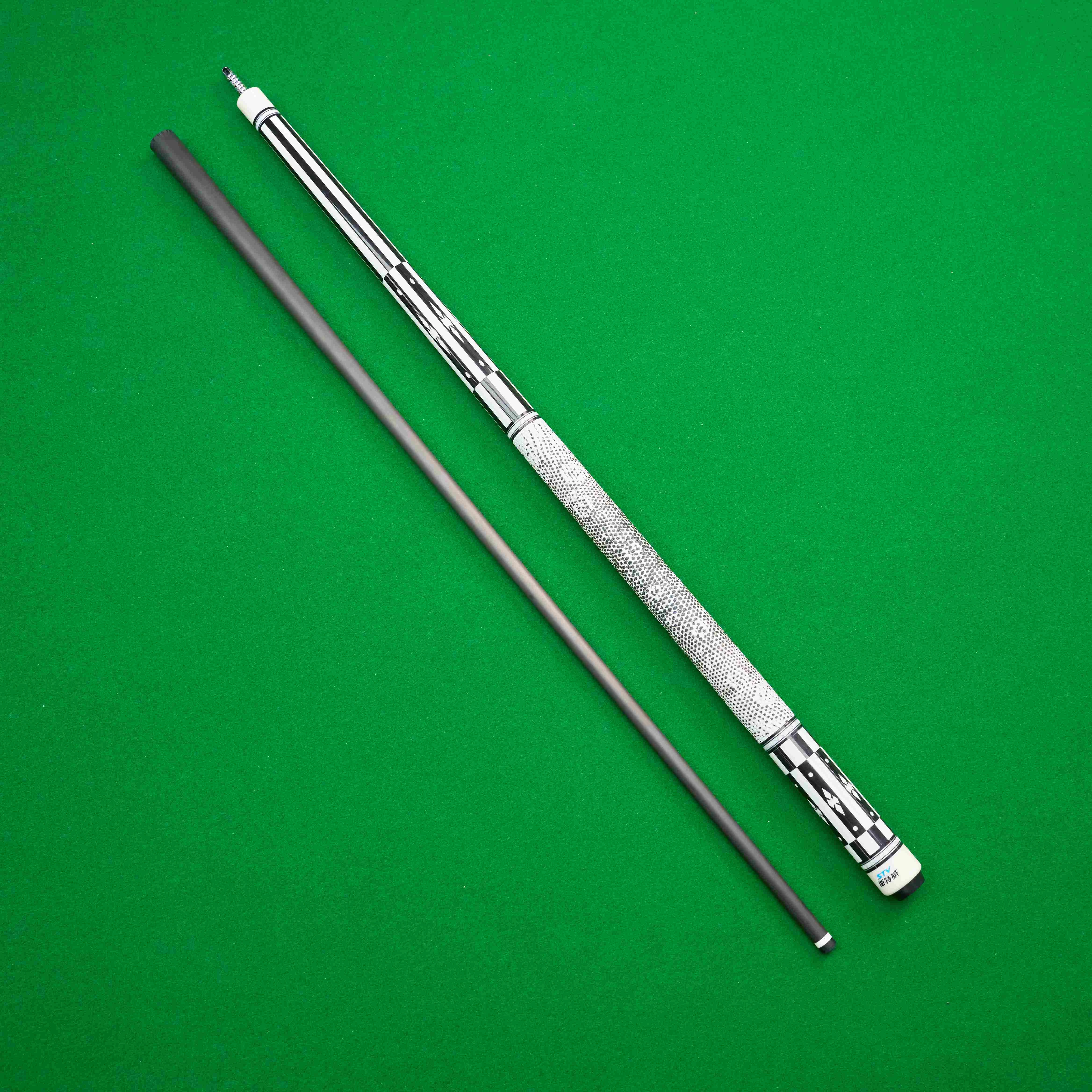 

Carbon Fiber Billiard Cue 12.4mm Professional Pool Cue Stick Complete Set with Extension Case and Accessories