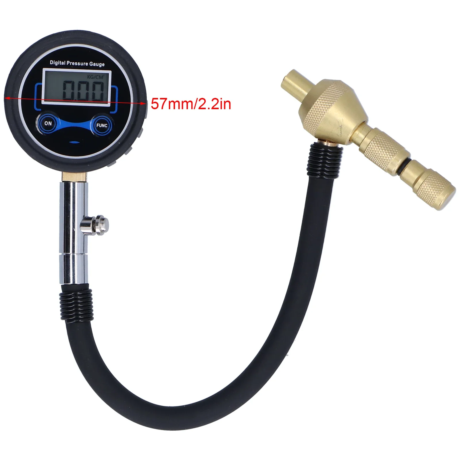 Car Tire Pressure Gauge Digital Tester LCD Display Multifunctional High Precision Auto Repair Maintenance