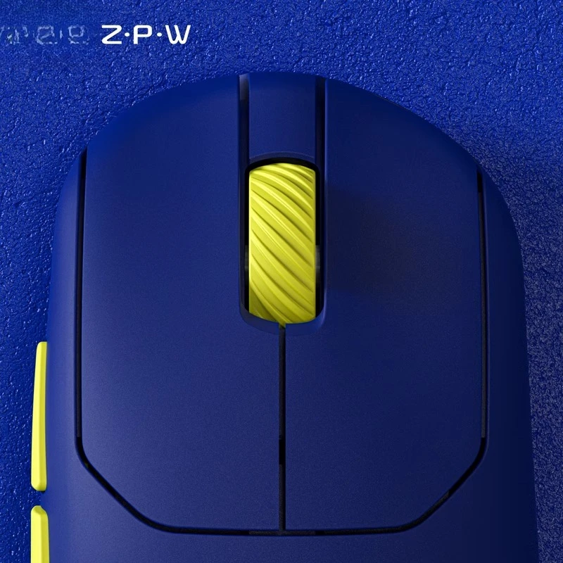 ZPW Wireless Gaming Mouse-Anpassung, leichtes Design, 2,4 GHz Bluetooth Tri-Mode 8K-Verbindung, 26000 dpi FPS-Gaming-Maus
