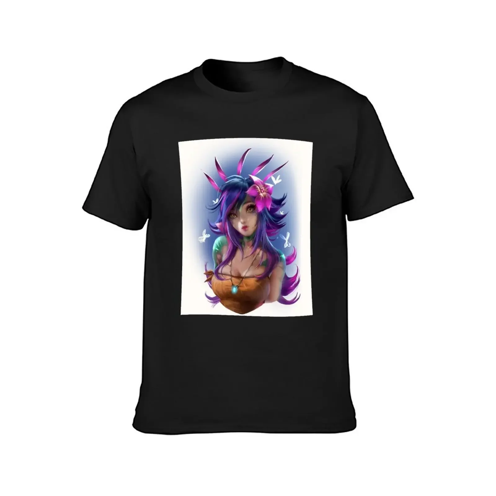 Neeko portrait T-Shirt vintage graphic tee quick-drying t shirts men