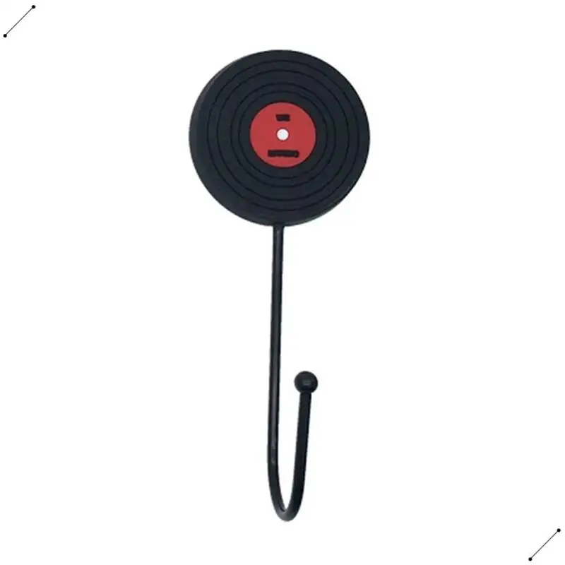 Retro Door Hook Nail-Free Auxiliary Storage Hook Office Compartment Bathroom Kitchen Door Back Hook