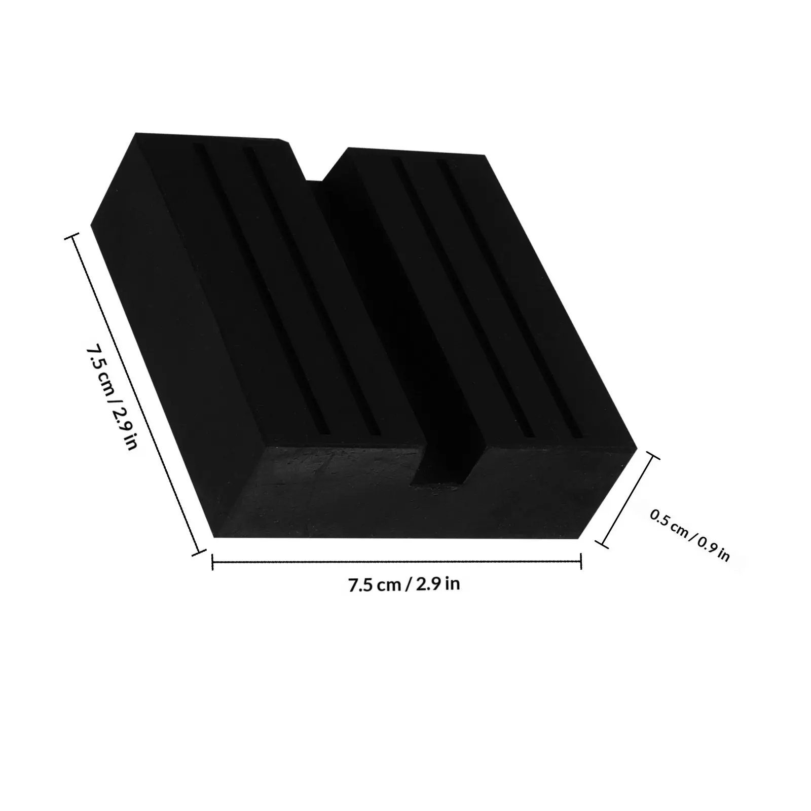 Rubber Jack Pad Replacement Floor Jack Stand Pad Durable Adapter for Rv Trailer Car Maintenance Lifting Support