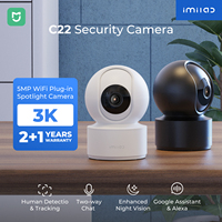 IMILAB C22 WiFi Baby Monitor Indoor Camera - AI Detection Night Vision 2-Way Audio 360° PTZ for Child Safety