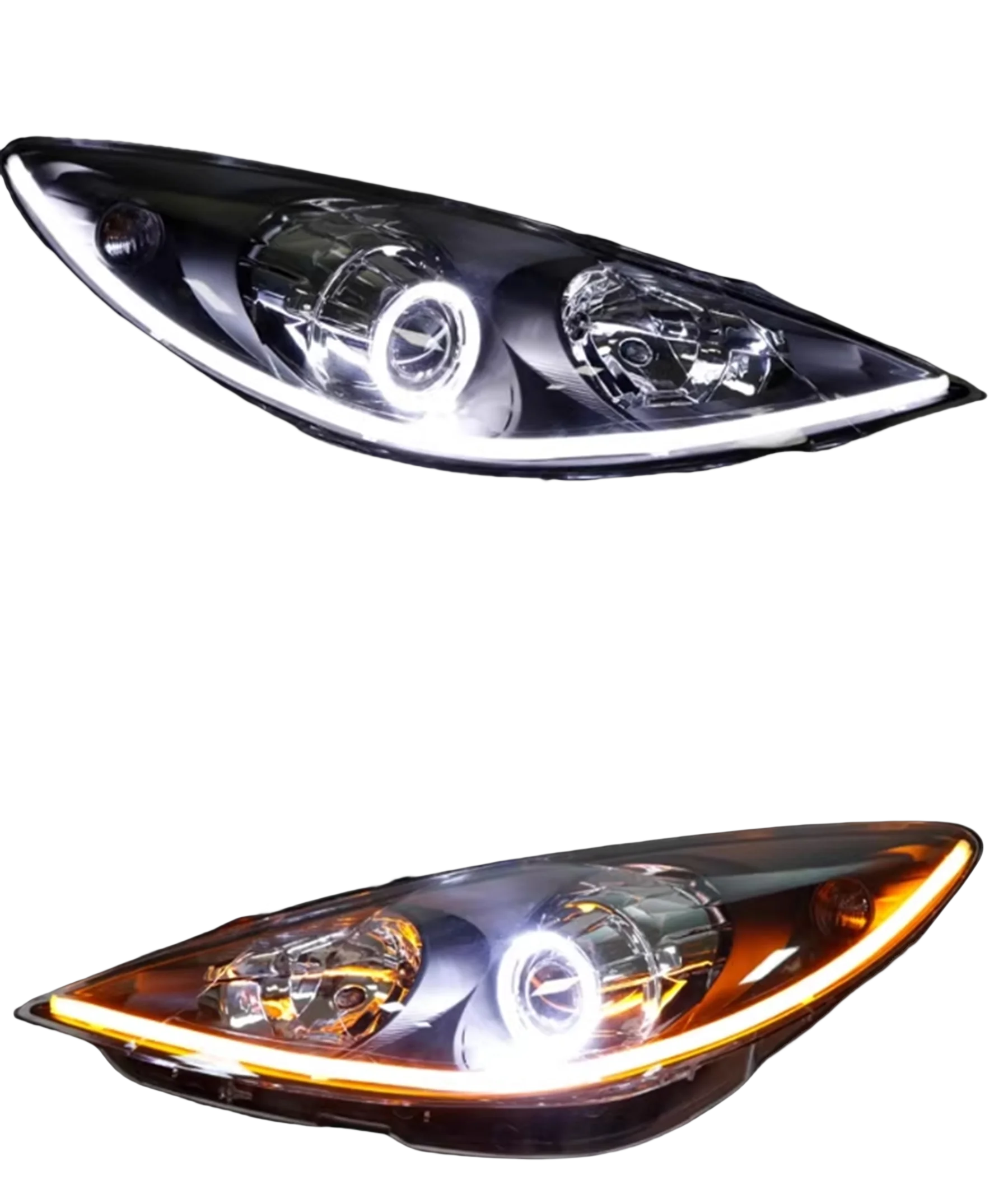 Car LED Headlight Headlamp for Peugeot 307 DRL Daytime Running Light High low beam Turn signal