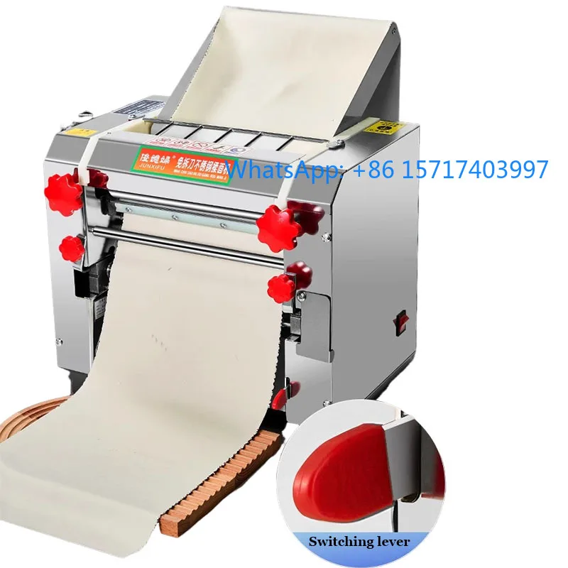 

Electric noodle dumpling machine, automatic noodle machine, dough roller press machine