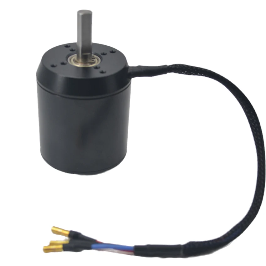 Factory &Customizable & Balanced Brushless Drive DC 6384 Motor 48V 120-330KV 3280W For Electric Scooter Skateboard Mountainboard