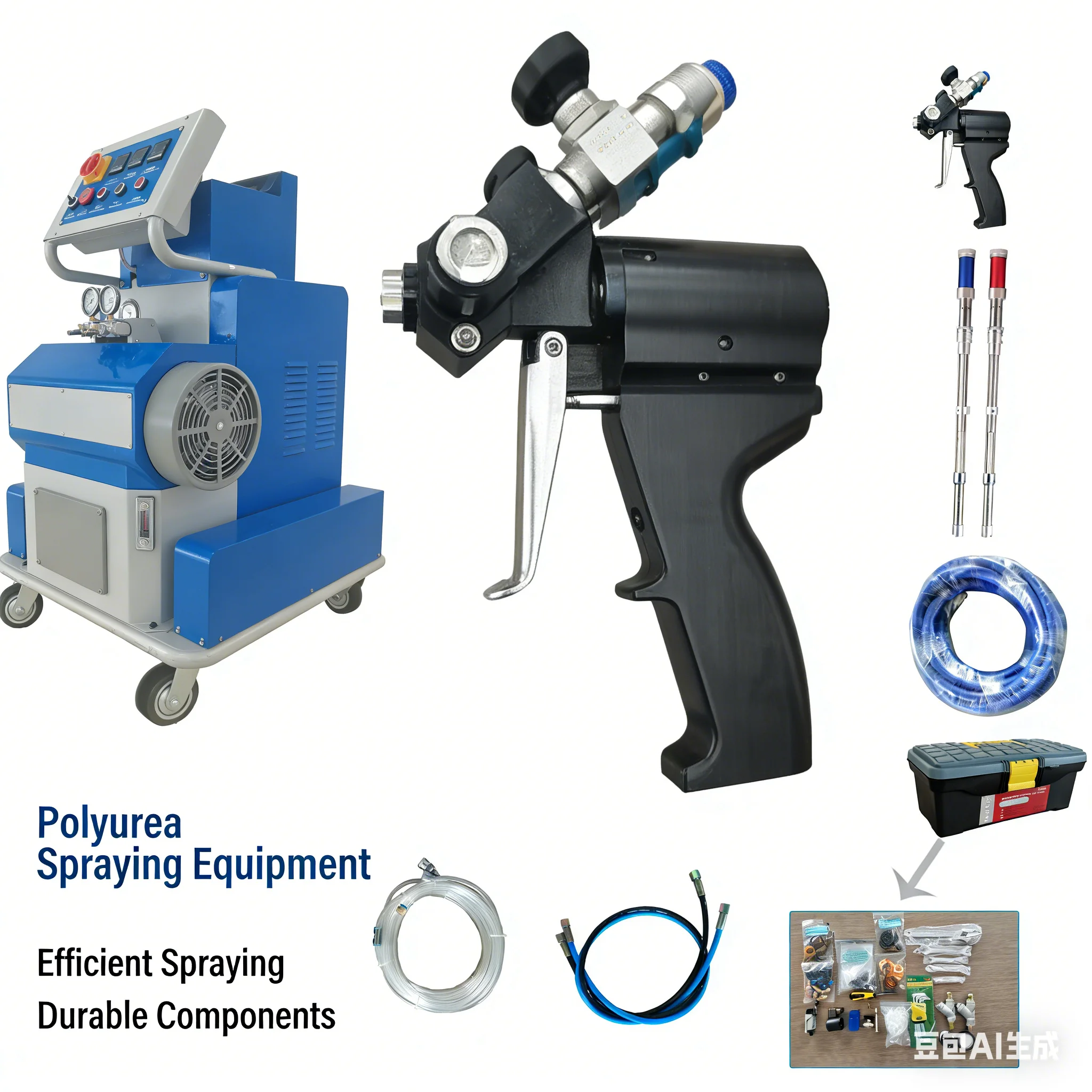 

Профессиональный распылитель для полиуретановой пены - создан для работы в суровых условиях, для промышленных гидроизоляционных проектов