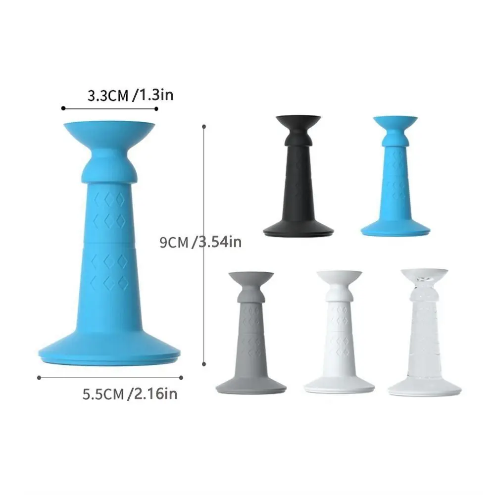 New Silicone Door Stopper Wall Protectors Self Adhesive Floor Holder Anti Collision Doorstop Home