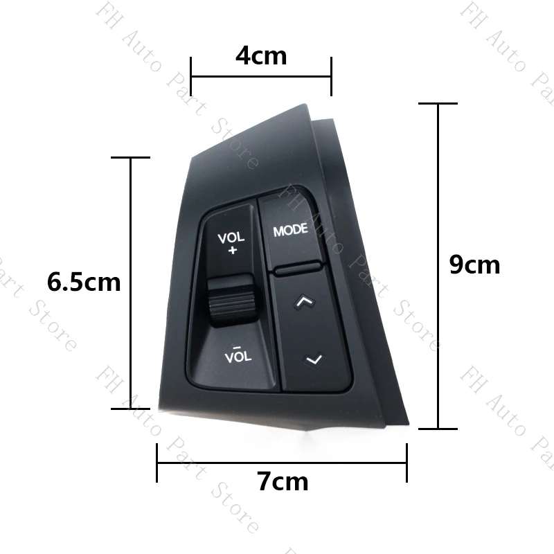 For Kia Sorento 2009 2010 2011 2012 Steering Wheel Multi-function Volume Cruise Control Switch Button 967002P000CA 967102P000CA