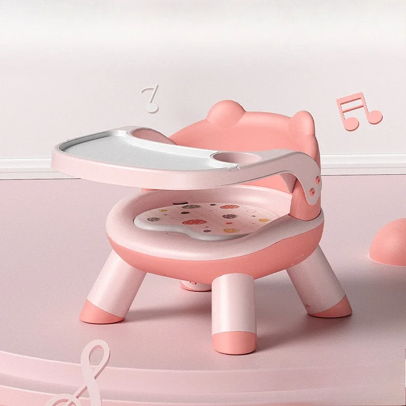 Kindereetkamerstoel Multifunctionele Home Baby Ligstoel Korte modellen van handige eetkamerstoelen Leuke cartoonkrukken